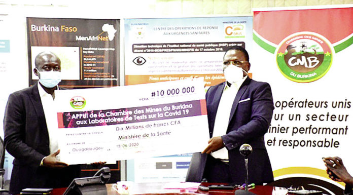 COVID-19: la Chambre des mines au secours des laboratoires de diagnostic