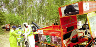 Fabrication de compost: des producteurs outillés et dotés de matériel