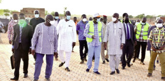 Boulevard de contournement de Ouagadougou : Le Premier ministre satisfait de l’avancement des travaux