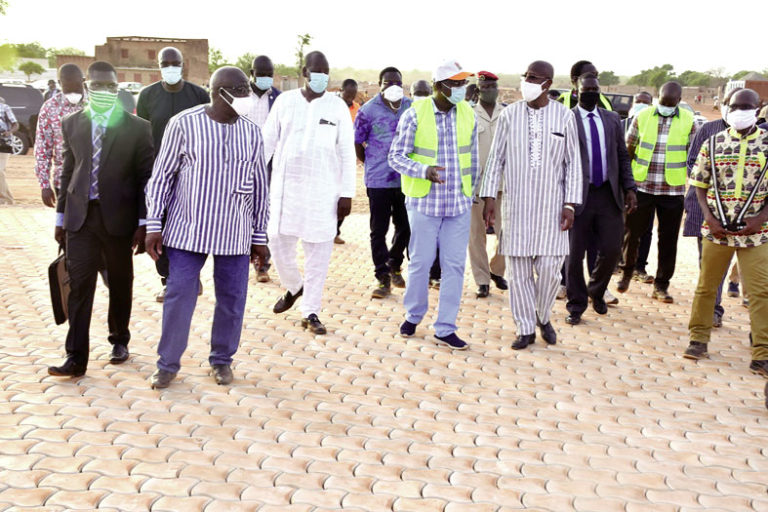 Boulevard de contournement de Ouagadougou : Le Premier ministre satisfait de l’avancement des travaux