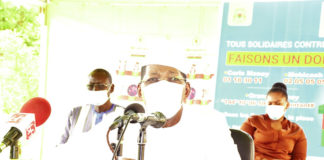 CORONATHON : Plus de 450 millions F CFA collectés