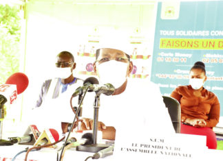 CORONATHON : Plus de 450 millions F CFA collectés