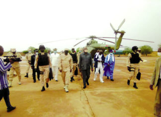 Lutte contre le terrorisme : Le président du Faso au front