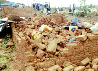 Orage à Kongoussi : 17 déplacés internes admis aux urgences médicales