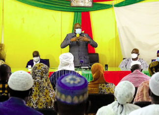Roch Marc Christian Kaboré aux forces vives du Soum : « La province et Djibo font partie du Burkina Faso »