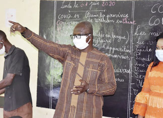 Reprise des cours à Bobo-Dioulasso:dans le respect des mesures barrières