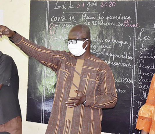 Reprise des cours à Bobo-Dioulasso:dans le respect des mesures barrières
