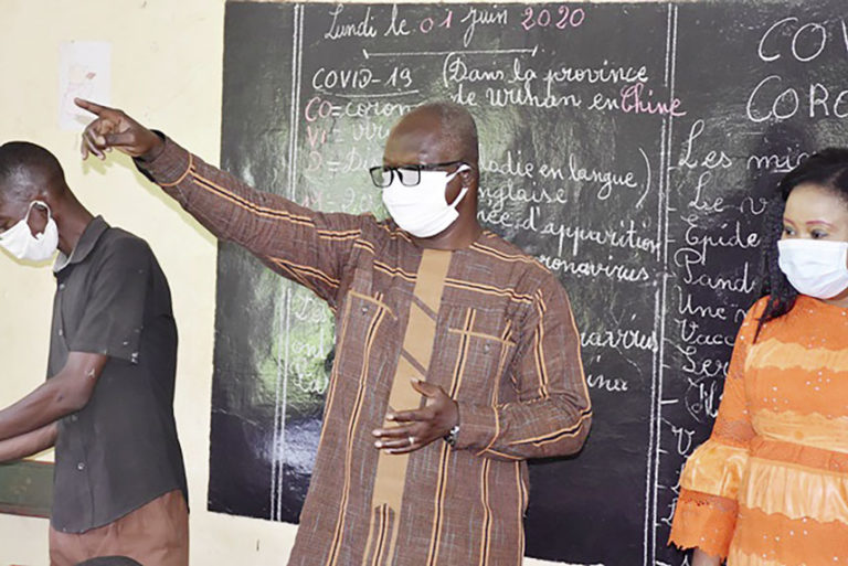 Reprise des cours à Bobo-Dioulasso:dans le respect  des mesures barrières