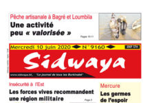 Une Sidwaya du 10 06 2020