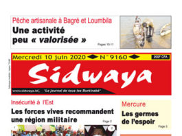Une Sidwaya du 10 06 2020