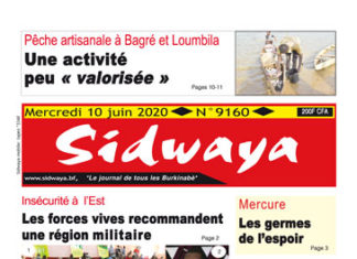 Une Sidwaya du 10 06 2020