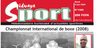 Une Sport du 09-06-2020
