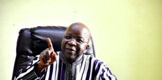 Simon Compaoré répond à une question sur l’affaire de l’ex-ministre de la défense Jean Claude Bouda