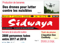 Une du 07-07-2020