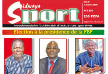 Une Sidwaya Sport du mardi 07 juillet 2020