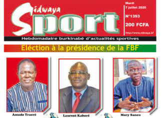 Une Sidwaya Sport du mardi 07 juillet 2020