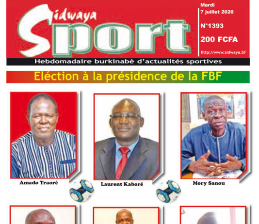 Une Sidwaya Sport du mardi 07 juillet 2020