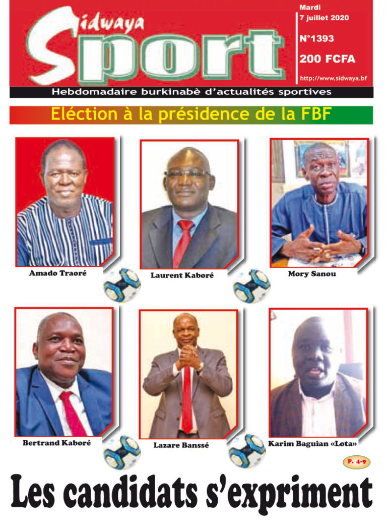 Une Sidwaya Sport du mardi 07 juillet 2020