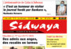 Une Sidwaya du 23 juillet 2020