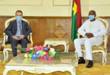 Coopération Burkina-Belgique: l’aurevoir de l’ambassadeur De La Marche au Premier ministre