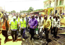 Bitumage de la route Manga-Zabré:les travaux en phase de finition