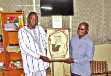 Sidwaya : La rédaction Sport reconnaissante au doyen Fernand Kouda