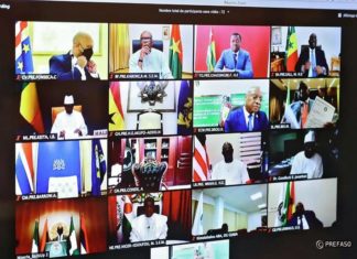 Fin du sommet virtuel de l’Afrique de l’Ouest sur la crise au Mali (source Cédéao)