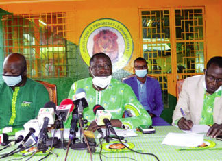 Congrès d’investiture du candidat de l’UPC