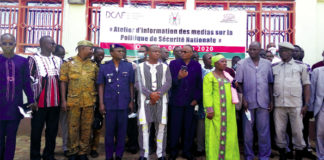 Politique de sécurité nationale : le référentiel dévoilé aux journalistes