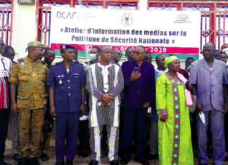 Politique de sécurité nationale : le référentiel dévoilé aux journalistes