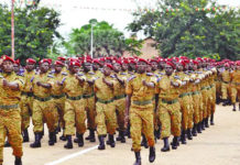 Forces armées nationales : 2250 nouveaux soldats présentés au drapeau