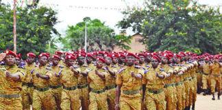 Forces armées nationales : 2250 nouveaux soldats présentés au drapeau