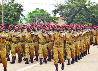 Forces armées nationales : 2250 nouveaux soldats présentés au drapeau