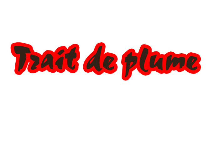 Trait de plume