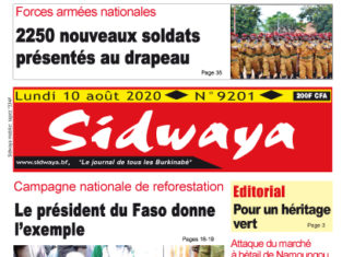 Sidwaya du 10-08-2020