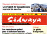 Une Sidwaya du 03 août 2020