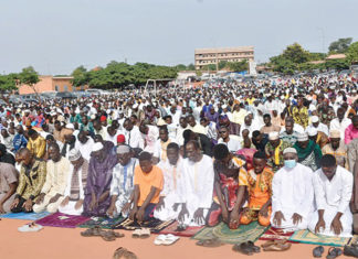 Célébration de la fête de la Tabaski : Paix, sécurité et cohésion sociale, les maîtres-mots à Bobo-Dioulasso