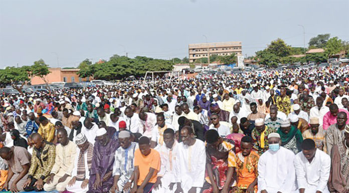 Célébration de la fête de la Tabaski : Paix, sécurité et cohésion sociale, les maîtres-mots à Bobo-Dioulasso
