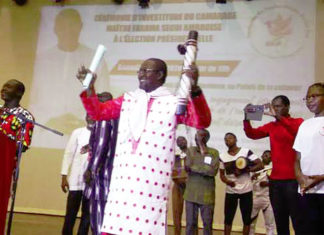 Présidentielle 2020 Segui Ambroise Farama investi candidat à Bobo