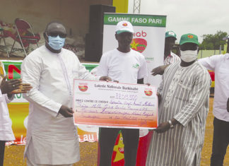 Loterie nationale burkinabè: Abdoul Razack Béréwidougou empoche plus de 88 millions FCFA