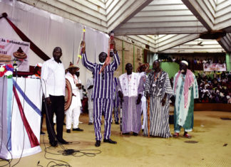 Présidentielle de novembre 2020 : L’Alliance panafricaine pour la refondation investit Roch Kaboré