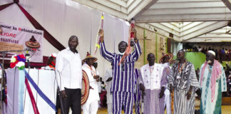 Présidentielle de novembre 2020 : L’Alliance panafricaine pour la refondation investit Roch Kaboré