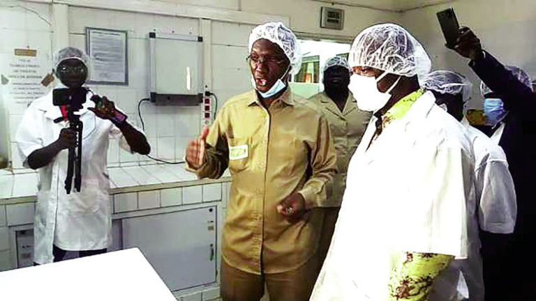 Semaine burkinabè de l’industrie : Le ministre Harouna Kaboré visite  Presta-Sud et DAFANI SA