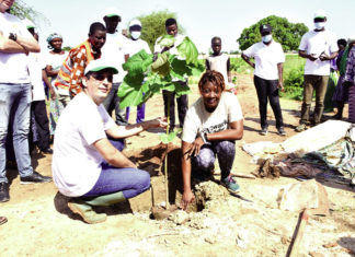 Commune de Ouagadougou: le groupe Hage reverdit la ceinture verte