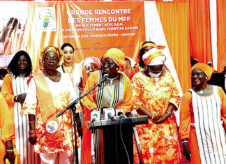 Présidentielle 2020: les femmes du MPP sonnent la mobilisation