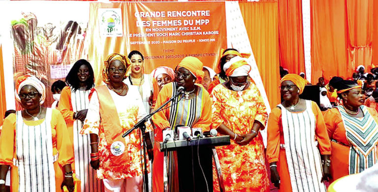 Présidentielle 2020: les femmes du MPP sonnent la mobilisation