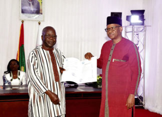 Présidentielle de 2020: les candidatures de Roch Kaboré et Salomon Yaméogo déposées