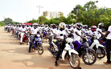 Sécurité routière: des jeuens s’engagent à « zéro goutte de sang sur la route »