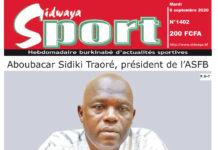 Une sport du 08-09-2020