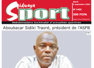 Une sport du 08-09-2020